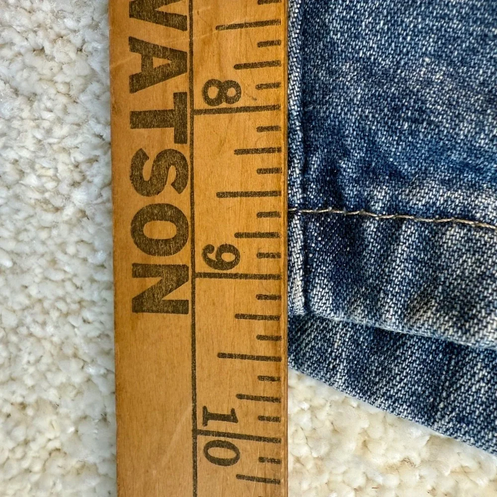 Wrangler Carpenter Denim Shorts Mens Size 44 Blue‎ Relaxed Fit Utility - Picture 7 of 8